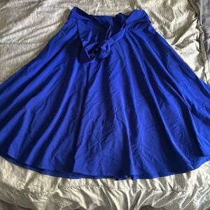 Blue Belle Poque Midi Skirt Women’s Small